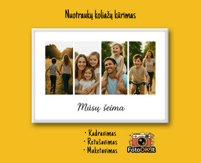 Nuotraukų retušavimas ir senų nuotraukų restauravimas / M. D. / Darbų pavyzdys ID 4070367