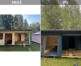 Fasado dažymas ir plovimas – ilgalaikė apsauga ir nauja išva - Fasadų apdaila, dažymas - 2 Fasadų apdaila, dažymas - Fasado dažymas ir plovimas – ilgalaikė apsauga ir nauja išva - 2
