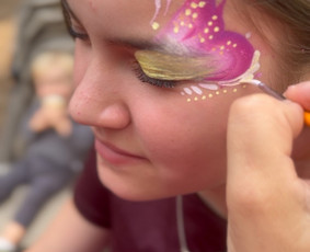 Pie&scaron;imas ant veido - Pie&scaron;imas ant veido, blizgučiai, beauty bar - 2