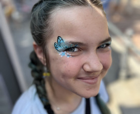 Pramogos vaikams - Pie&scaron;imas ant veido, blizgučiai, beauty bar - 4