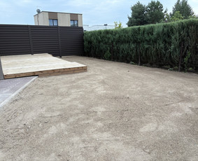 Trinkelių klojimas, pagrindų paruošimas, bortų betonavimas / Kiemukas / Darbų pavyzdys ID 4071237