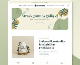 #1 Svetainių ir el. parduotuvių kūrimas, Seo, dizainas / MB EDVIS / Darbų pavyzdys ID 4073355