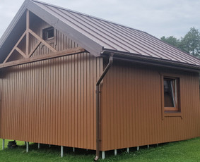 Karkasinių namų, terasų, sandėliukų statyba, stogų dengimas. - Statybos darbai - 3 Statybos darbai - Karkasinių namų, terasų, sandėliukų statyba, stogų dengimas. - 3