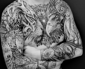 Tatuiravimas - Tatuiruotės, Eskizų kūrimas - 3