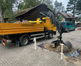 Savivartis, kranas-fiskaras-manipuliatorius. - Šiukšlių išvežimas - 2 Šiukšlių išvežimas - Savivartis, kranas-fiskaras-manipuliatorius. - 2