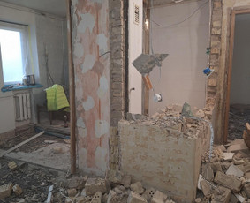 Kitos statybos paslaugos - Vidaus butų dažymo ir griovimo darbai - 1