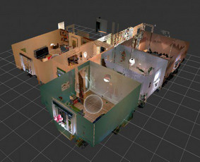 3D modeliavimas, vizualizacijų kūrimas - Pilnas 360 patalpų skenavimas, Hdr vaizdas akimirksniu - 2