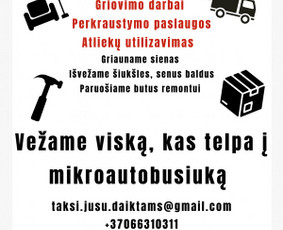 Dirbame Vilniuje ir visoje Lietuvoje - Krovinių pervežimas - 1 Krovinių pervežimas - Dirbame Vilniuje ir visoje Lietuvoje - 1