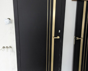 Vidaus apdailos darbai - Vidaus durų, grindjuosčių ir roletų montavimas - 2