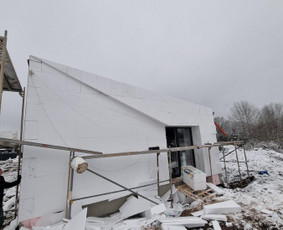 Apšiltinimas, šiltinimas - Fasadų šiltinimas,dekoro purškimas,skardinimas - 3