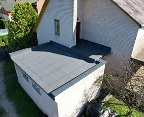 Plokščio stogo dengimas prilydoma ir Epdm danga - Lietaus nuvedimo sistemos - 3 Lietaus nuvedimo sistemos - Plokščio stogo dengimas prilydoma ir Epdm danga - 3