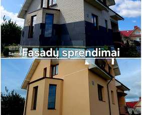 Fasadų šiltinimas, dekoras, klinkeris. Klaipėda - Pamatų šiltinimas - 4 Pamatų šiltinimas - Fasadų šiltinimas, dekoras, klinkeris. Klaipėda - 4