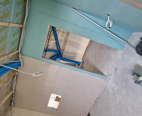 Statybos, apdaila - Gipso darbai plyteliu klijevimas - 3