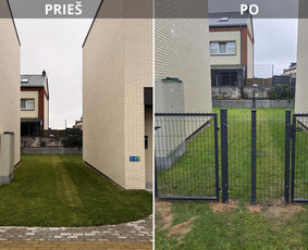 Statybos, apdaila - Tvoros-vartai-remontas -automatikos-gerbūvis - 2