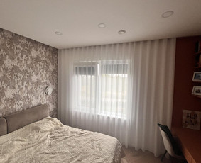 Užuolaidų / romanečių siuvimas, bėgelių montavimas. / MB Tekstela / Darbų pavyzdys ID 4085349