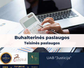 Įmonių steigimas (UAB, MB, VšĮ) - Buhalterinės ir teisinės paslaugos - 1