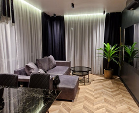 Užuolaidų - romanečių siuvimas, karnizų - bėgelių montavimas / Vilma / Darbų pavyzdys ID 4086307