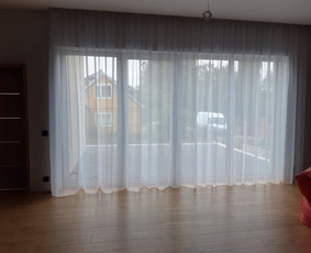 Užuolaidų - romanečių siuvimas, karnizų - bėgelių montavimas / Vilma / Darbų pavyzdys ID 4086317