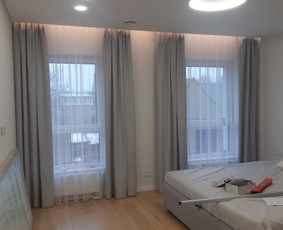 Užuolaidų - romanečių siuvimas, karnizų - bėgelių montavimas / Vilma / Darbų pavyzdys ID 4086329