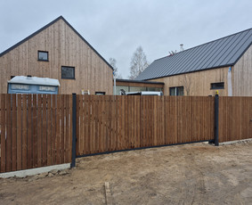 Karkasinių namų statyba,stogų dengimas ir kiti statybos darb / MB marestata / Darbų pavyzdys ID 4086669