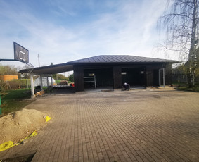 Karkasinių namų statyba,stogų dengimas ir kiti statybos darb / MB marestata / Darbų pavyzdys ID 4086681