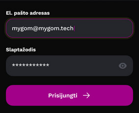 Mobiliųjų Aplikacijų Kūrimas (Android, iOS ir Web) / MB Mygom.tech / Darbų pavyzdys ID 4088007