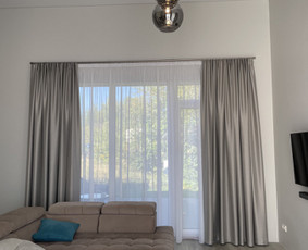Užuolaidų - romanečių siuvimas, karnizų - bėgelių montavimas / Vilma / Darbų pavyzdys ID 4086509