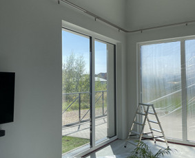 Užuolaidų - romanečių siuvimas, karnizų - bėgelių montavimas / Vilma / Darbų pavyzdys ID 4086501