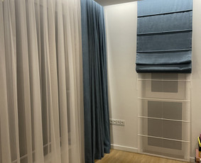 Užuolaidų - romanečių siuvimas, karnizų - bėgelių montavimas / Vilma / Darbų pavyzdys ID 4086433