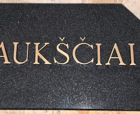 Raidžių ir paveikslų kalimas, atnaujinimas, metalinės raidės - Tradiciniai amatai - 3 Tradiciniai amatai - Raidžių ir paveikslų kalimas, atnaujinimas, metalinės raidės - 3