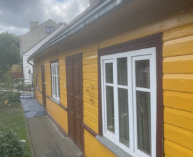Mediniu fasadu dažymas / Marius / Darbų pavyzdys ID 4090181