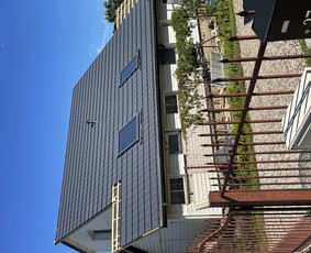 Stoglangių montavimas - Slaitiniu stogu remontas ir dengimas,ventiliuojami fasadai - 1