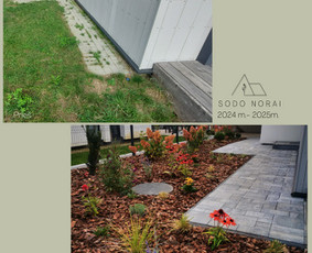 Apželdinimo projektai, augalų planai- privačiam sklypui / SODO NORAI / Darbų pavyzdys ID 4092703