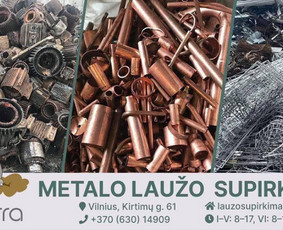 Metalo laužo supirkimas Kirtimų g. , Vilnius / Ekoterra / Darbų pavyzdys ID 4093477