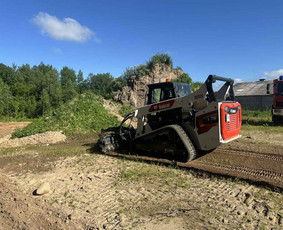 Statybos, apdaila - Mini krautuvo Bobcat nuoma - 2