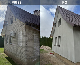 Statybos, apdaila - Fasadų šiltinimo ir apdailos darbai - 4