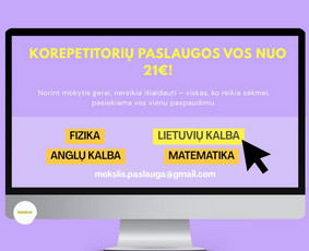 Individualios matematikos pamokos tik nuo 21 €! - Ruošimas matematikos egzaminams - 1 Ruošimas matematikos egzaminams - Individualios matematikos pamokos tik nuo 21 €! - 1