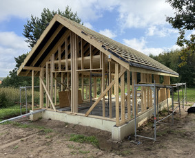 Karkasiniai statiniai, stoginės ir pavėsinės, terasos / Old Modern / Darbų pavyzdys ID 4096903