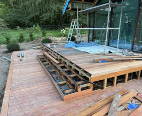Karkasiniai statiniai, stoginės ir pavėsinės, terasos / Old Modern / Darbų pavyzdys ID 4096927