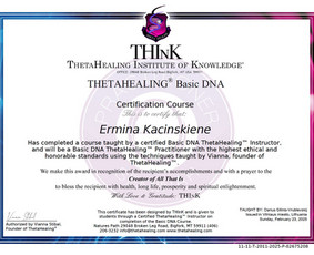 Kviečiu į Theta Healing praktikas - Kitos kategorijos - 2 Kitos kategorijos - Kviečiu į Theta Healing praktikas - 2