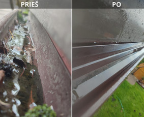 Stogų ir lietvamzdžių valymas - Kaminų valymas - 2