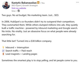 Seo Paslaugos ir Augimo Strategijos - 14+ metų patirtis / Kastytis Bakanauskas / Darbų pavyzdys ID 4097115