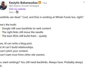 Seo Paslaugos ir Augimo Strategijos - 14+ metų patirtis / Kastytis Bakanauskas / Darbų pavyzdys ID 4097131