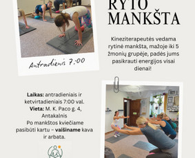 Kineziterapija / Elina Marcinkevič / Darbų pavyzdys ID 4097293