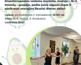 Kineziterapija / Elina Marcinkevič / Darbų pavyzdys ID 4097295