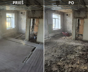 Pertvarų, sienų griovimas - Griovimo / Demontavimo Darbai - 1