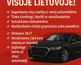 Transportas - Automobilių Supirkimas Geriausia Kaina Visoje Lietuvoje - 1
