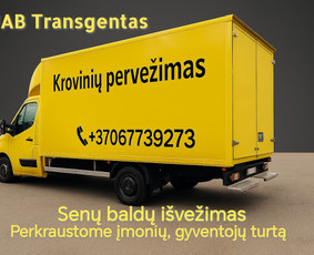 Baldų surinkimas, išardymas - Krovinių pervežimas, perkraustymas, senų baldų išvežimas - 1