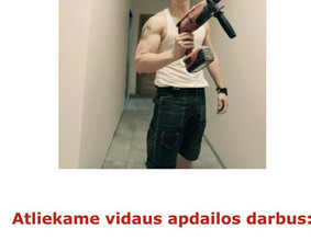 Apdailos darbai Vilnius 15 metu patirtis - Vidaus apdailos darbai - 3 Vidaus apdailos darbai - Apdailos darbai Vilnius 15 metu patirtis - 3
