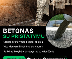 Betonas Kaune , Kauno raj, su pristatymu - Betonas, pristatymas - 2 Betonas, pristatymas - Betonas Kaune , Kauno raj, su pristatymu - 2
